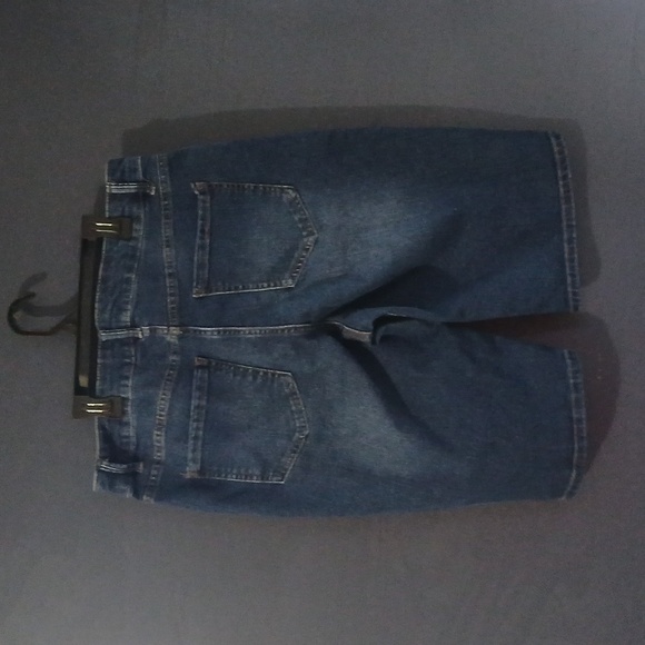 GUC d.jeans Button Up Denim Shorts Little distressed size 12 - Picture 4 of 5